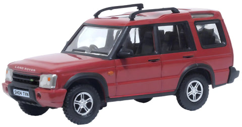 Oxford Diecast 1:76 Land Rover Discovery 2 Alveston Red 76LRD2003 - Roads And Rails