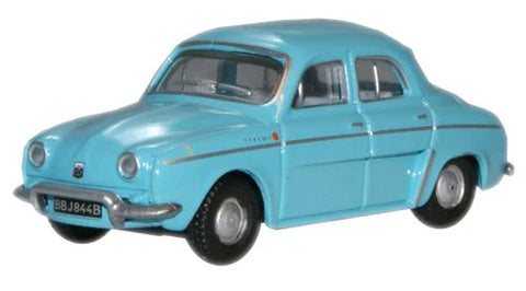1:76 Renault Dauphine Light Blue 76RD001 - Roads And Rails