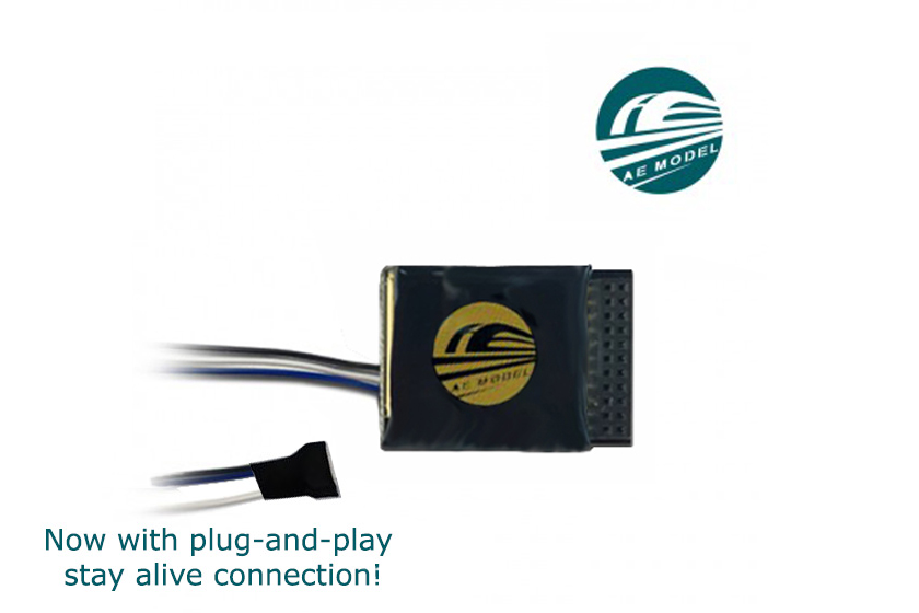 AE Models 21Pin Direct 6 Function Decoder With Stay Alive Socket AED