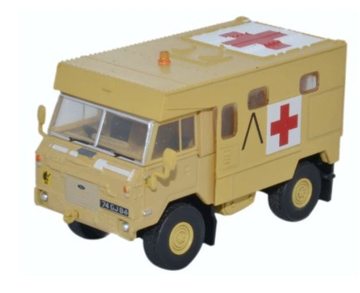 Oxford Diecast 176 Army Land Rover FC Ambulance Gulf War 76LRFCA001