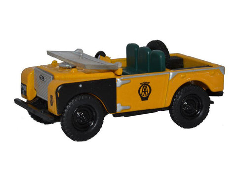 Oxford Diecast 1:76 Land Rover 80" Open Back AA 76LAN180003 - Roads And Rails