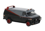 Brekina 1:87 GMC Vandura Black And Red 18250 - Roads And Rails