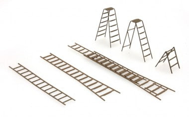 ArtiTec Various Ladders (painted) 387.283 - Roads And Rails