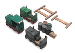 Artitec 1:87 Three Narrow Gauge Locos And Barrells (Painted) 487.801.59 - Roads And Rails