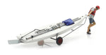ArtiTec 1:87 Man With Boat On Trailer 387.595