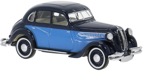 Brekina 1:87 BMW 326 Blue 24562 - Roads And Rails