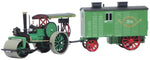 Oxford Diecast 1:76 Fred Dibnah Aveling & Porter Road Roller (Betsy) & Wagon 76APR004 - Roads And Rails