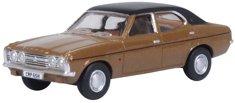 Oxford Diecast 1:76 Ford Cortina MkIII Tawny 76COR3011 - Roads And Rails
