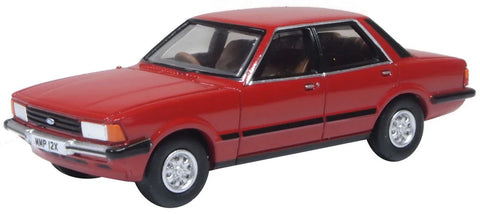 Oxford Diecast 1:76 Ford Cortina Mk5 Cardinal Red 76FC5001 - Roads And Rails