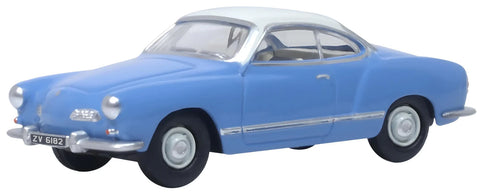 Oxford Diecast 1:76 VW Karmann Ghia Lavender/Pearl White 76KG003 - Roads And Rails