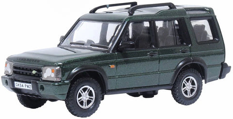 Oxford Diecast 1:76 Land Rover Discovery 2 Epsom Green 76LRD2001 - Roads And Rails