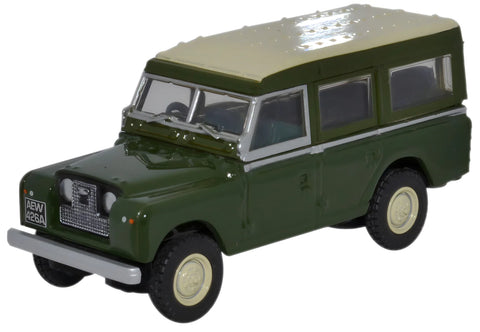 Oxford Diecast 1:76 Land Rover Series II Bronze Green 76LAN2002 - Roads And Rails