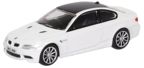 Oxford Diecast 1:76 BMW M3 Coupe E92 Mineral White 76M3001 - Roads And Rails