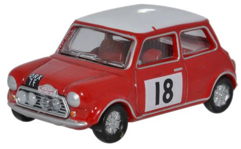 Oxford Diecast 1:76 Mini Cooper S MKII Monte Carlo Rally 1968 76MCS001 - Roads And Rails