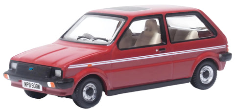 Oxford Diecast 1:76 Austin Metro Emberglow 76MET001 - Roads And Rails