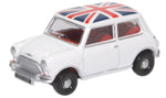 Oxford Diecast 1:76 Austin Mini Tartan Red/Union Jack Mini 76MN011 - Roads And Rails