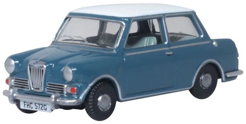 Oxford Diecast 1:76 Riley Elf Persian Blue/Old English White 76RE002 - Roads And Rails