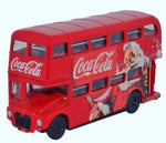 Oxford Diecast 1:76 Routemaster Coca Cola, Christmas RM114CC - Roads And Rails