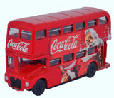 Oxford Diecast 1:76 Routemaster Coca Cola, Christmas RM114CC - Roads And Rails