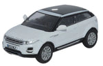 Oxford Diecast 1:76 Range Rover Evoque White 76RR001 - Roads And Rails