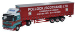 Oxford Diecast 1:76 Scania 143 Curtainside Pollock 76S143001