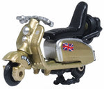 Oxford Diecast 1:76 Scooter Gold 76SC004 - Roads And Rails