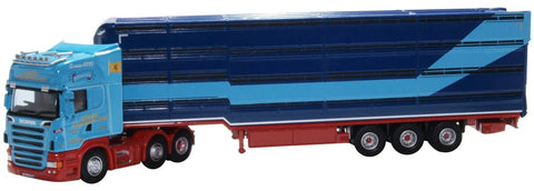 Oxford Diecast Houghton Parkhouse Livestock Transporter 76SCA01LT - Roads And Rails