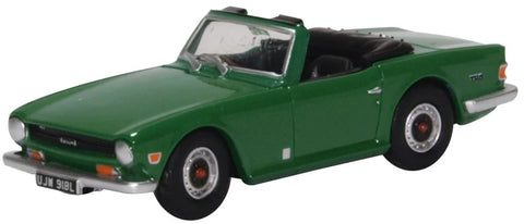 Oxford Diecast 1:76 Triumph TR6 Emerald Green 76TR6003 - Roads And Rails