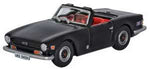 Oxford Diecast 1:76 Triumph TR6 Black 76TR6004 - Roads And Rails