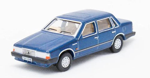 Oxford Diecast 1:76 Volvo 760 Blue Metallic 76VO003 - Roads And Rails