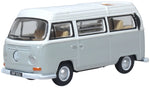 Oxford Diecast 1:76 VW Bay Window Camper Silver Grey/White 76VW032 - Roads And Rails