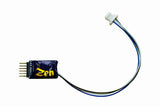 DCD-ZN6D.2 DCC Concepts Zen Blue+ NEM651 6 PIN Direct 2 Function Decoder