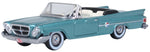 Oxford Diecast 1:87 Chrysler 300 Convertible 1961 Open Top Pinewood Green 87CC61005