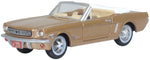 Diecast 1:87 Ford Mustang Convertible 1965 Prairie Bronze 87MU65007 - Roads And Rails