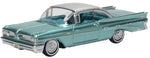 Oxford Diecast 1:87 Pontiac Bonneville Coupe 1959 Seaspray Green 87PB59003
