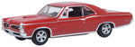 Oxford Diecast 1:87 Pontiac GTO 1966 Montero Red 87PG66002 - Roads And Rails
