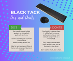 Black Tack (100cm Length)