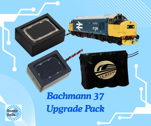 Bachmann Class 37 Upgrade Pack (Two Speakers And Stay Alive) For Latest Plux22 Version