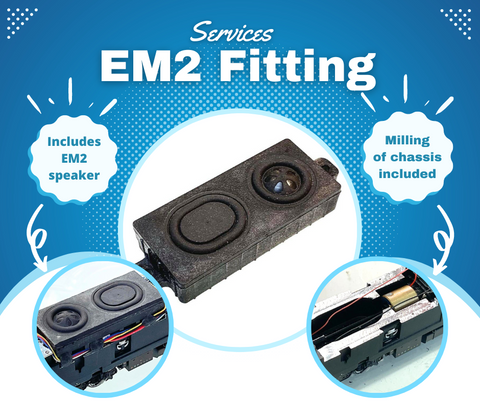 EM2 Speaker Installation - Roads And Rails