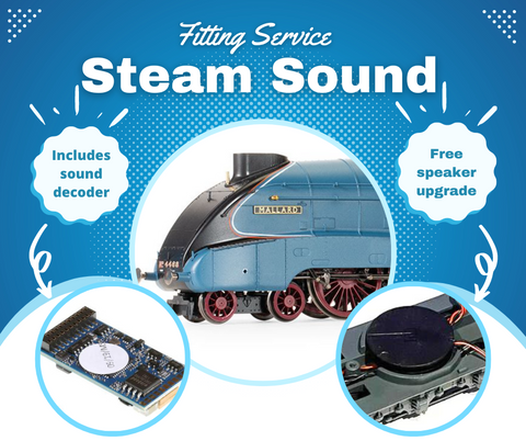 Steam DCC Sound Fitting (Decoder Included) - Roads And Rails