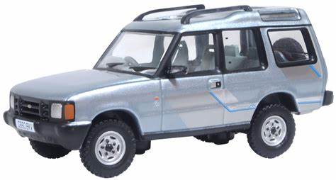 Oxford Diecast 1:76 Land Rover Discovery 1 Mistrale Blue 76DS1002 - Roads And Rails