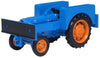 Oxford Diecast 1:76 Fordson Tractor Rail Shunter Blue 76FTRS001