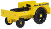 Oxford Diecast 1:76 Fordson Tractor Rail Shunter Yellow/Black 76FTRS002