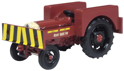 Oxford Diecast 1:76 Fordson Tractor Rail Shunter BR Maroon 76FTRS003