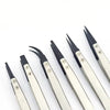 Set Of 6 ESD-Safe Precision Tweezers, Anti-Static Tips - Roads And Rails