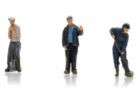 ArtiTec Worker Figures (Painted) 5870029 - Roads And Rails