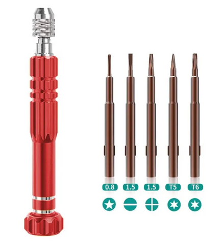 Multifunction 5 In 1 Mini Screwdriver - Roads And Rails