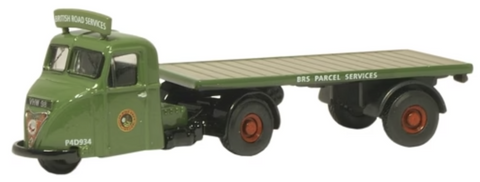 Oxford Diecast 1:76 Scammell Scarab Flatbed BRS Parcels 76RAB005
