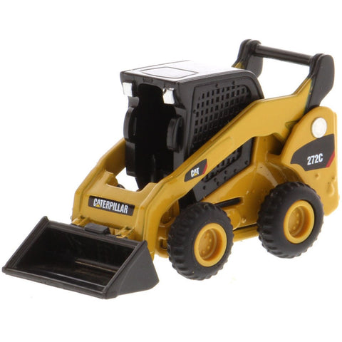 Diecast Masters CAT 272C Skid Steer Loader, Roughly OO Scale - Roads And Rails