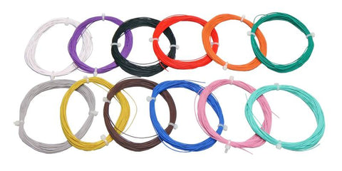 ESU Decoder Wire, 0.5mm Diameter, 10m Length - Roads And Rails